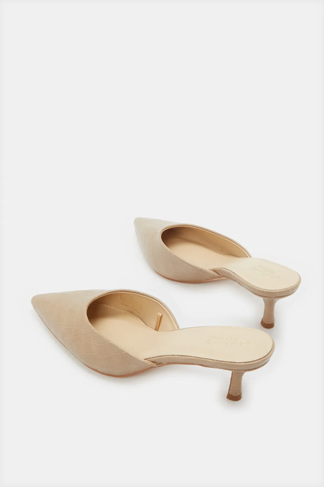 Women Taupe Mule